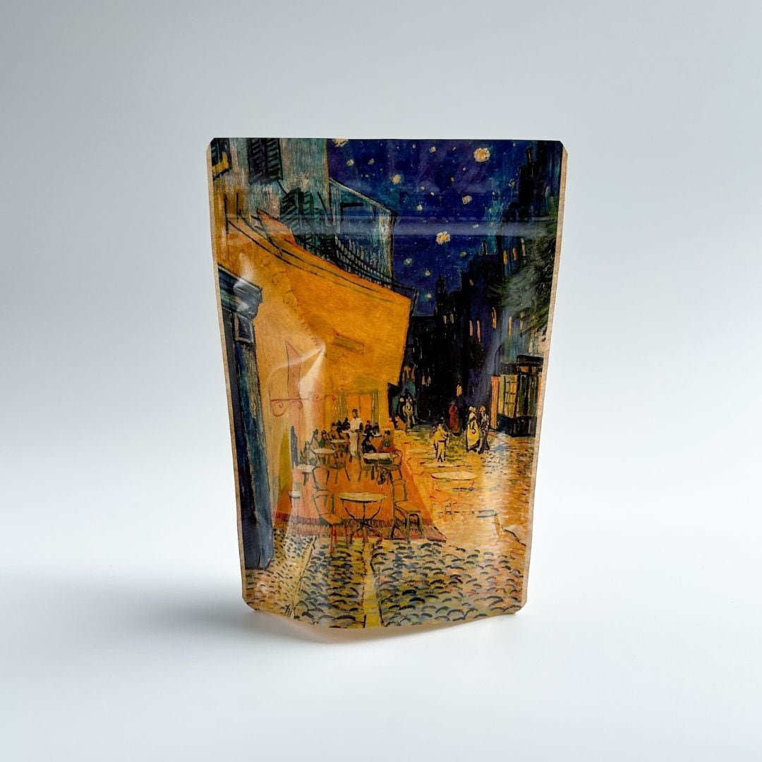 ゴッホ カレイドバッグ A：夜のカフェテラス・星月夜・アルルの寝室