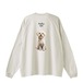マルチーズ ルーズロングスリーブTシャツ