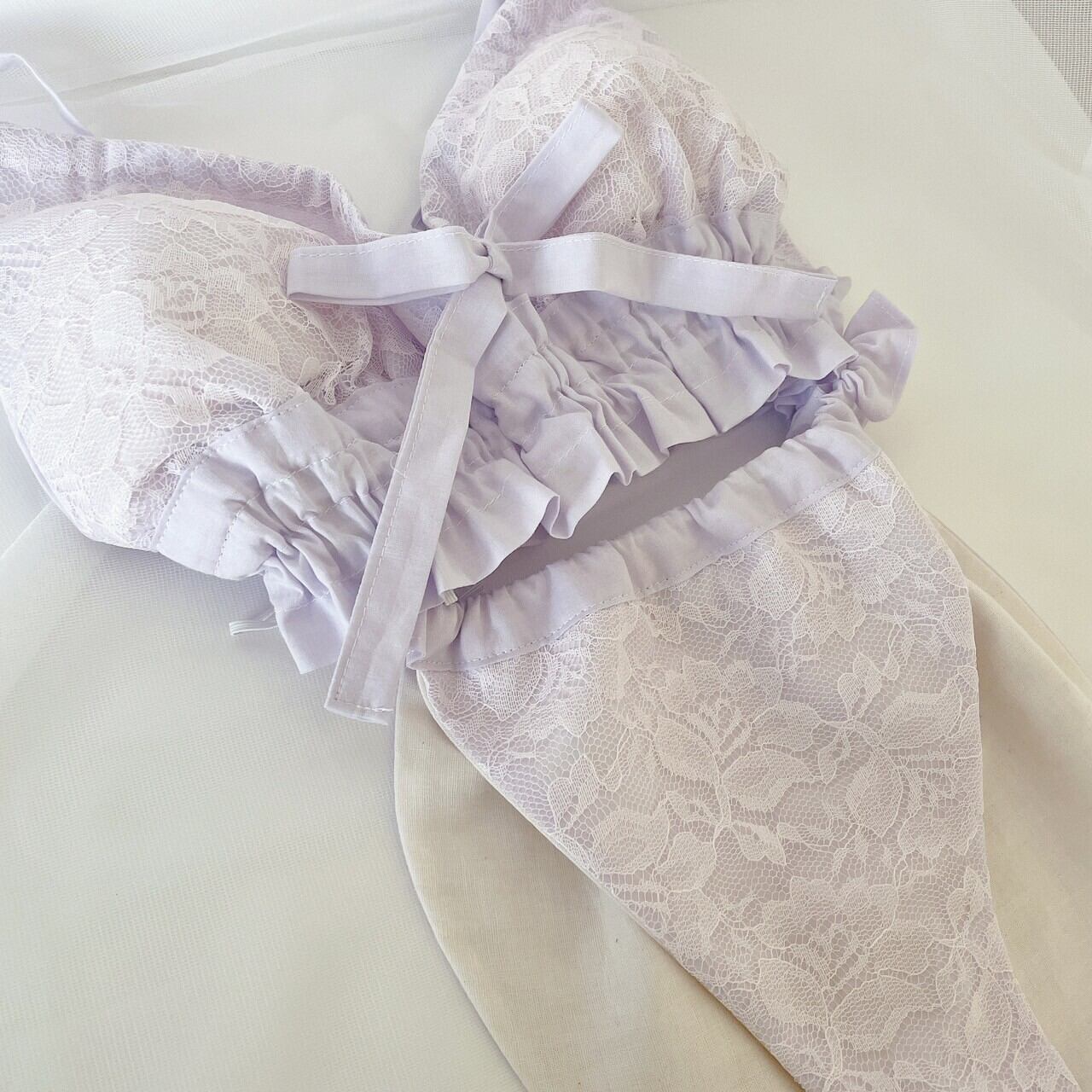 締め付けない下着 リラックスブラジャー《ラベンダーカラーの夢*:・ﾟ