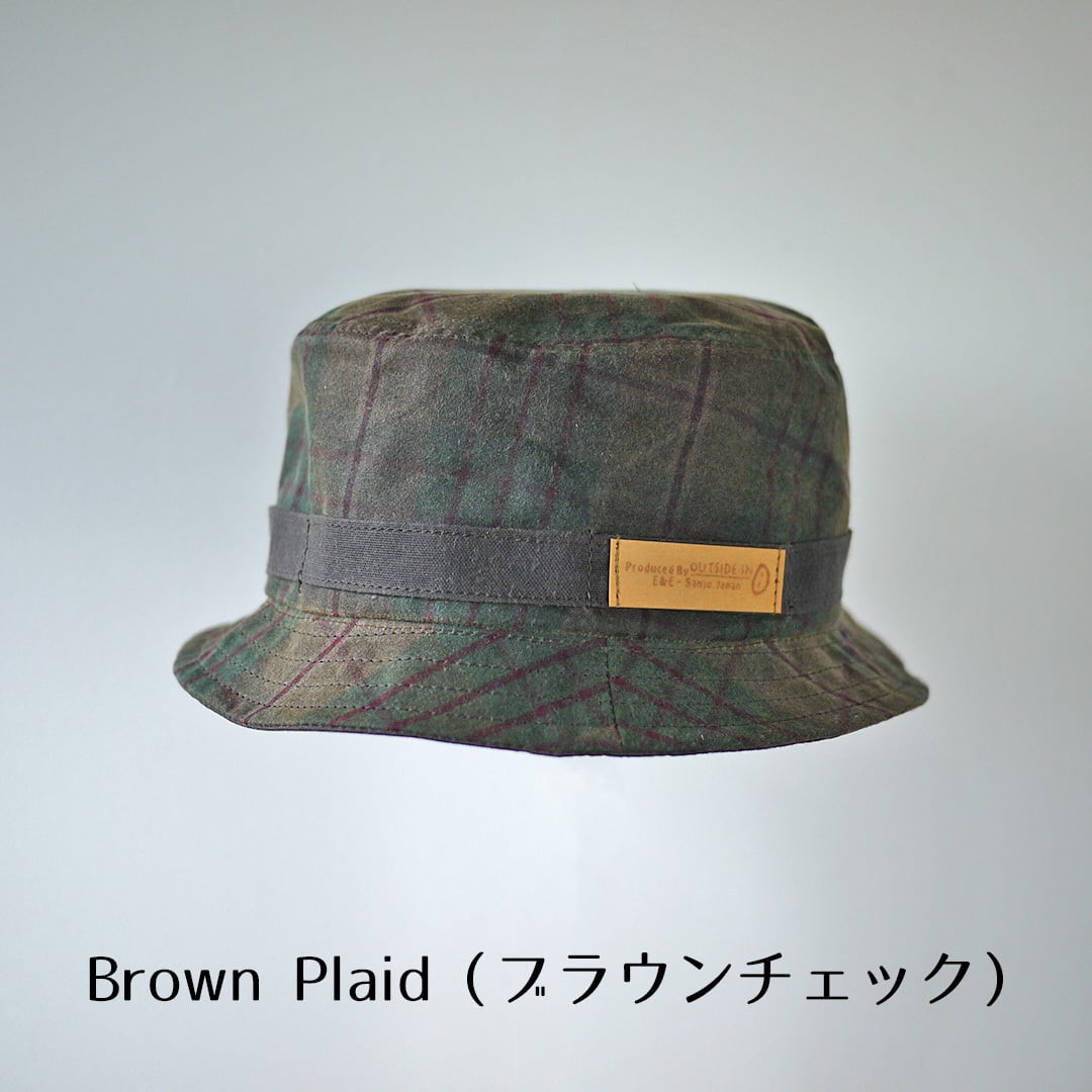 Wax Cotton Bucket Hat （ワックスコットン製 バケットハット）