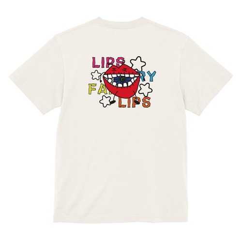 LIPSFAIRY　Tシャツ　ホワイト色　送料無料！