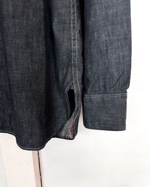 【SANCA UNISEX】DENIM ARMY SHIRTS