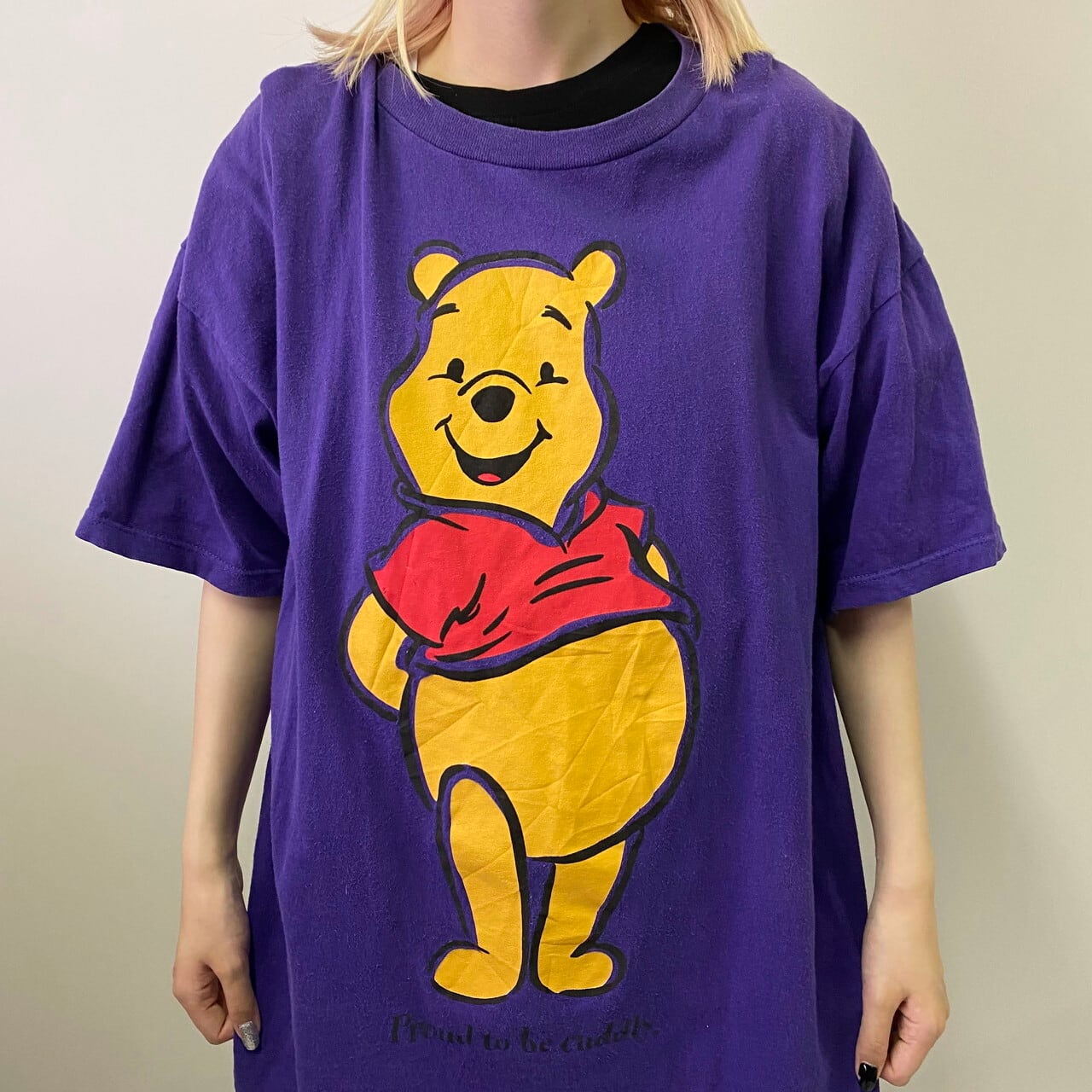 ビッグサイズ USA製 90年代 ヴィンテージ Disney ディズニー くまのプーさん キャラクター Tシャツ メンズXL相当 レディース  フリーサイズ 古着 パープル 紫 90s ヴィンテージ ビンテージ 大きいサイズ【Tシャツ】【PD20】【AN20】 | cave ...