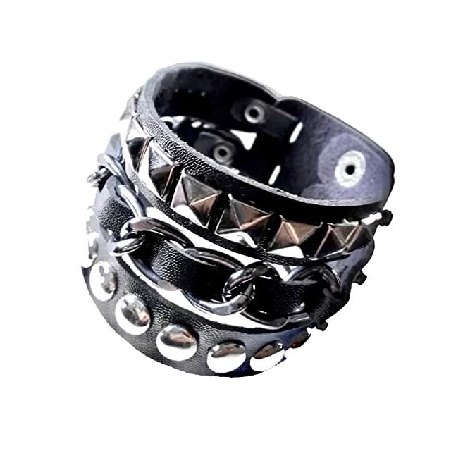 ☆JIMMY CHOO x H&M ジミーチュウ スタッズ レザー ブレスレット | PAY ID