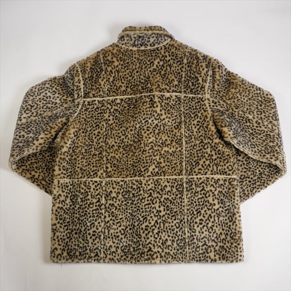 Size【M】 SUPREME シュプリーム 19SS Reversible Faux Suede Leopard ...