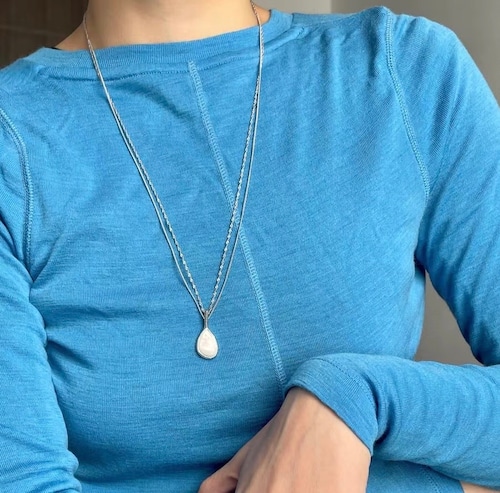 S925 Shell long necklace (N201-2)