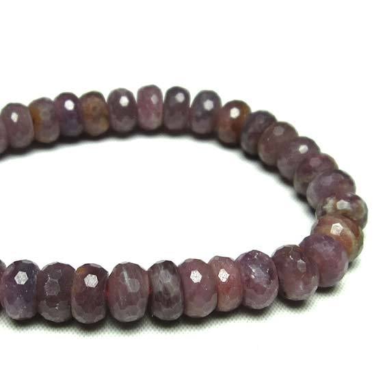 ルビー ブレスレット 9mm おまかせ便 111-16890