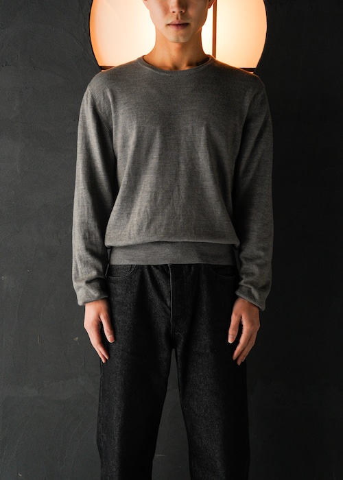 00’s MIU MIU crew neck rib knit