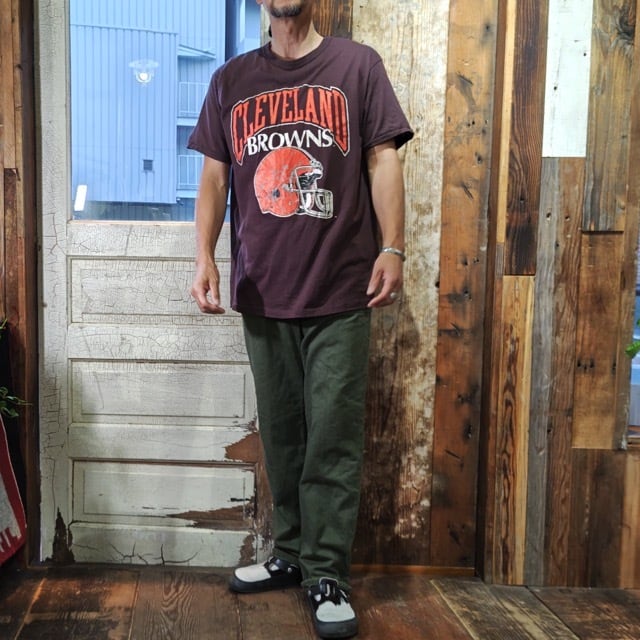 1980s Champion NFL Print T-Shirt Size XL / チャンピオン トリコ