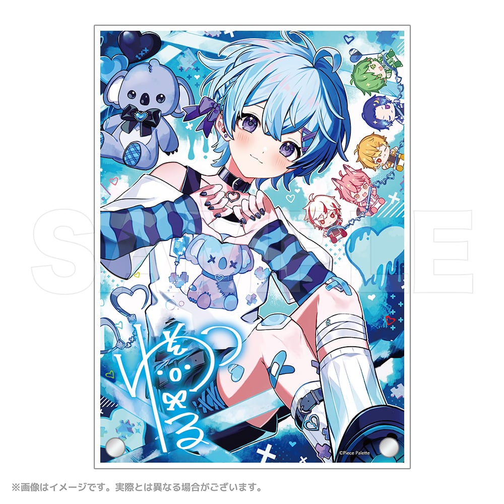 予約販売】バースデー記念 アクリルアートパネル ゆそるver. | Piece