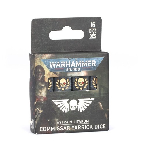 ウォーハンマー40K　アストラ・ミリタルム：『政治将校ヤーリック』ダイス