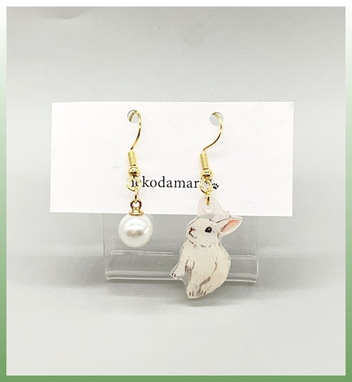 うさだまり　ピアス　うさぎ