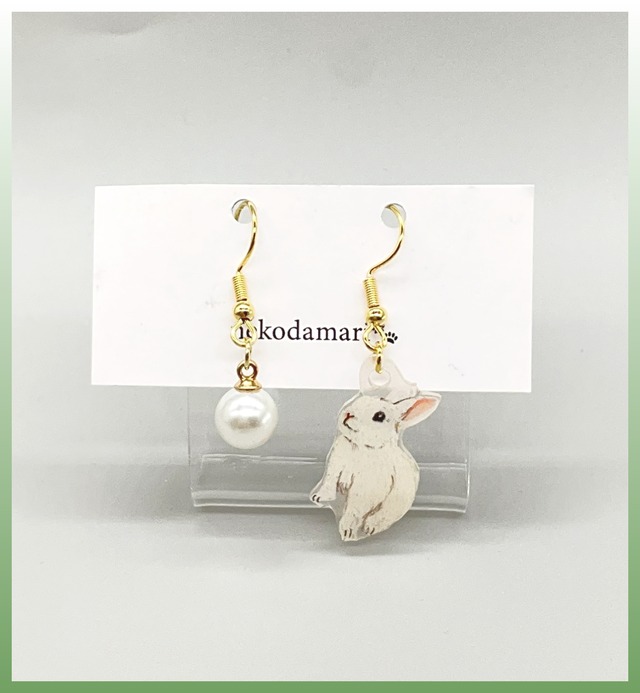 うさだまり　ピアス　うさぎ