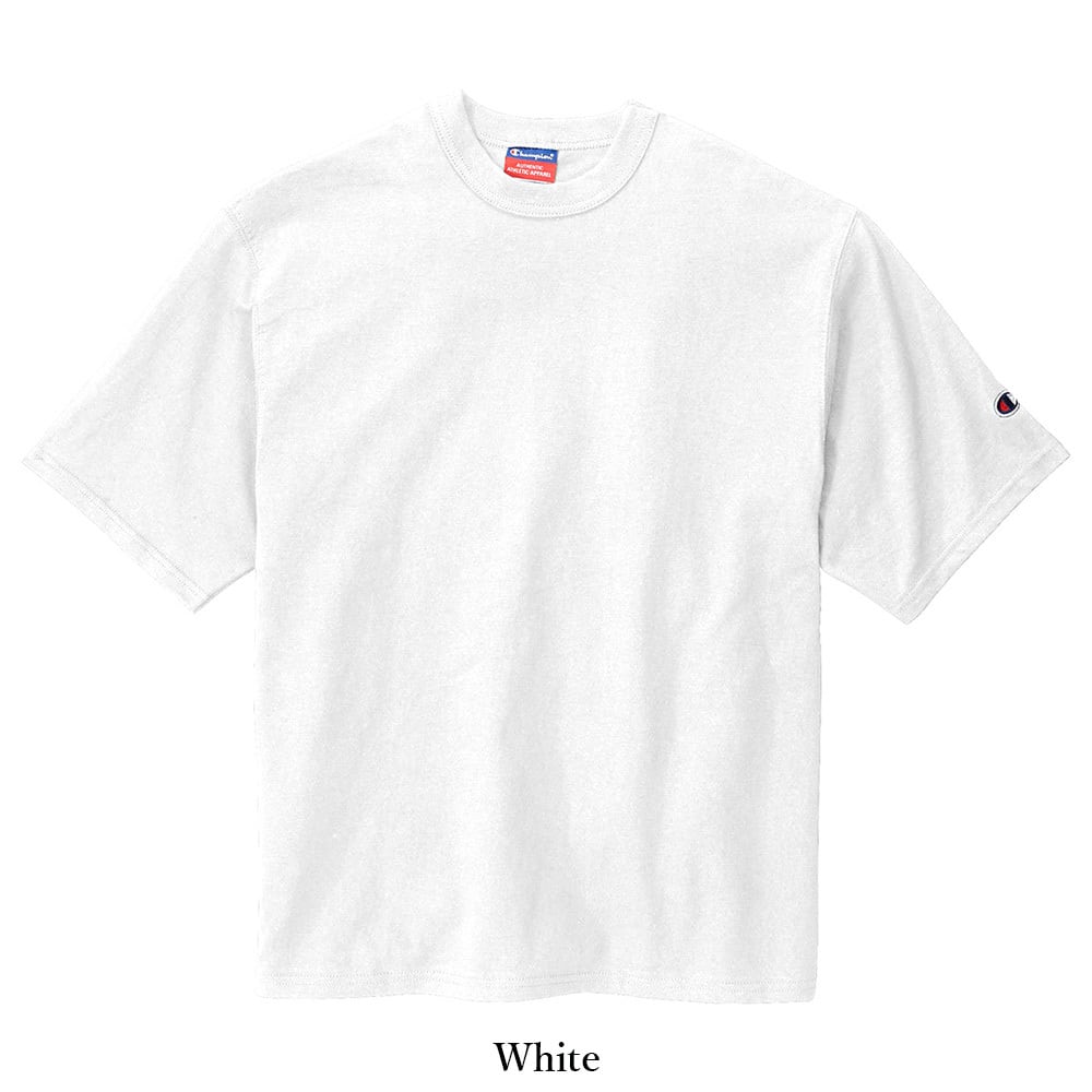 チャンピオン メンズ 半袖 Tシャツ 白 ロゴ 100 USA 90s