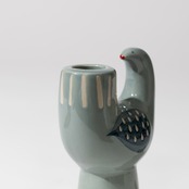 Bird Candle Holder (Blue)