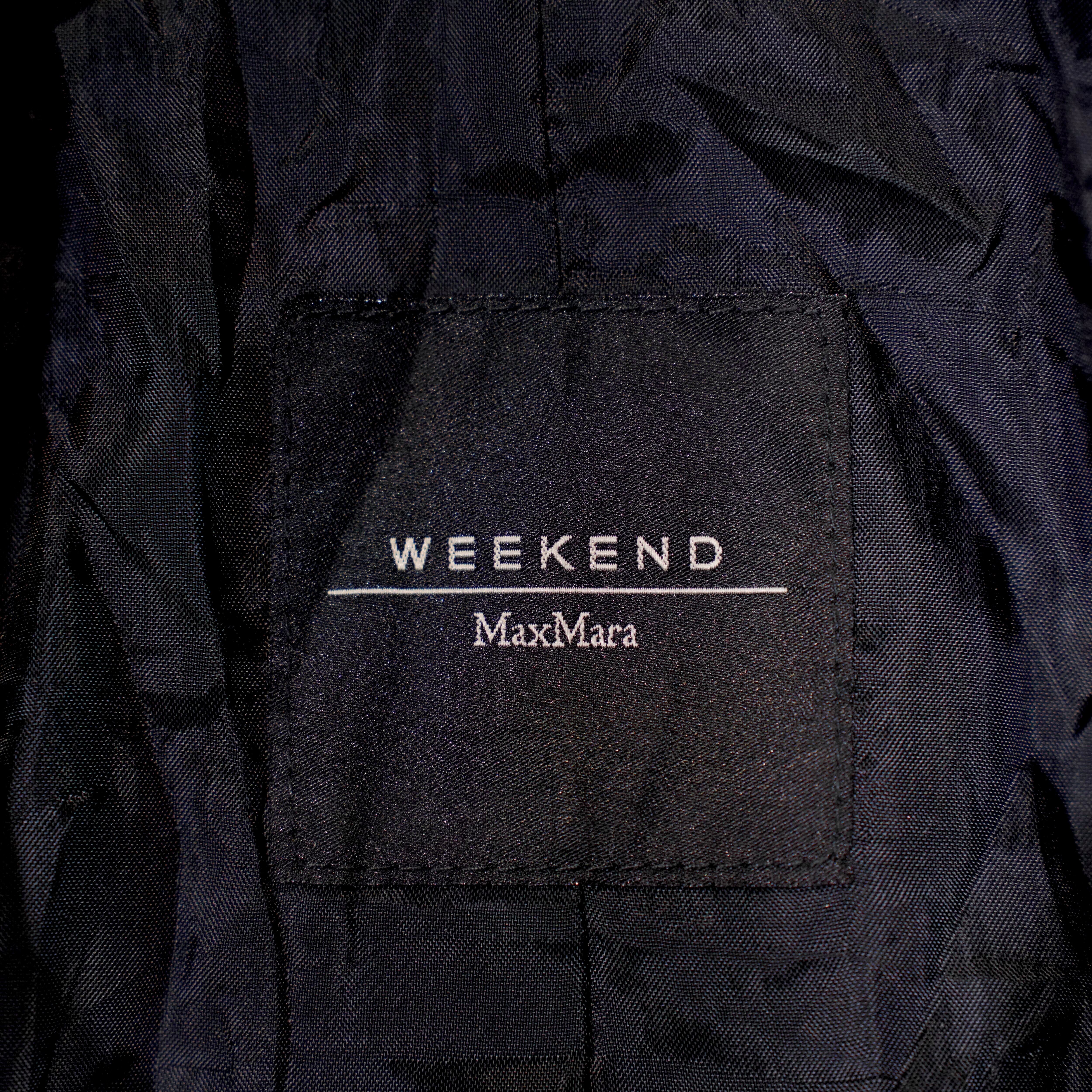 Max Mara WEEKEND LINE LEATHER RIDERS JACKET/マックスマーラ