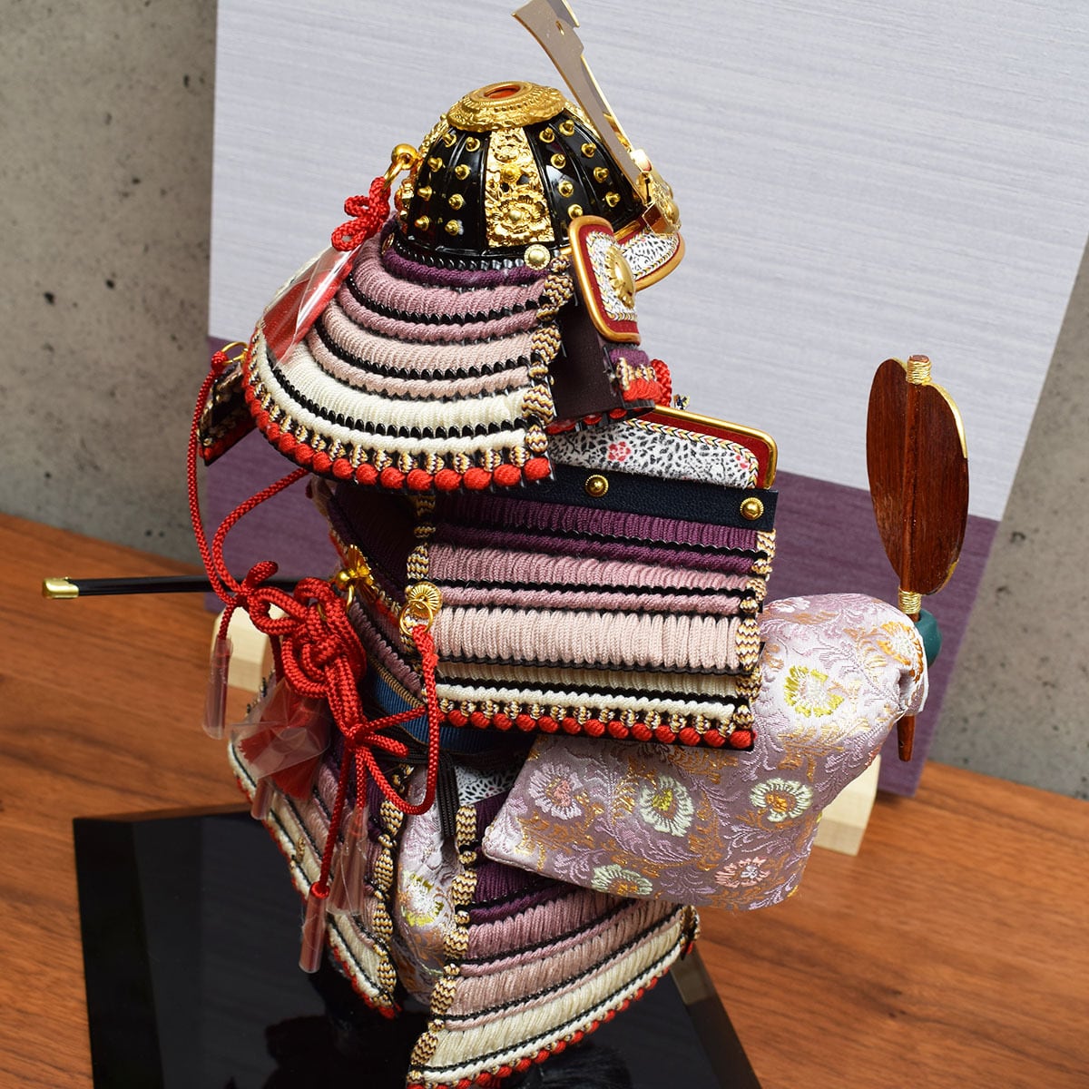 大将人形飾り＜初陣＞紫匂威 | SUZUTAME ONLINESHOP vogue