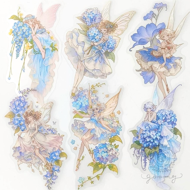 イラストシール Flower Fairy 2 <S1396>