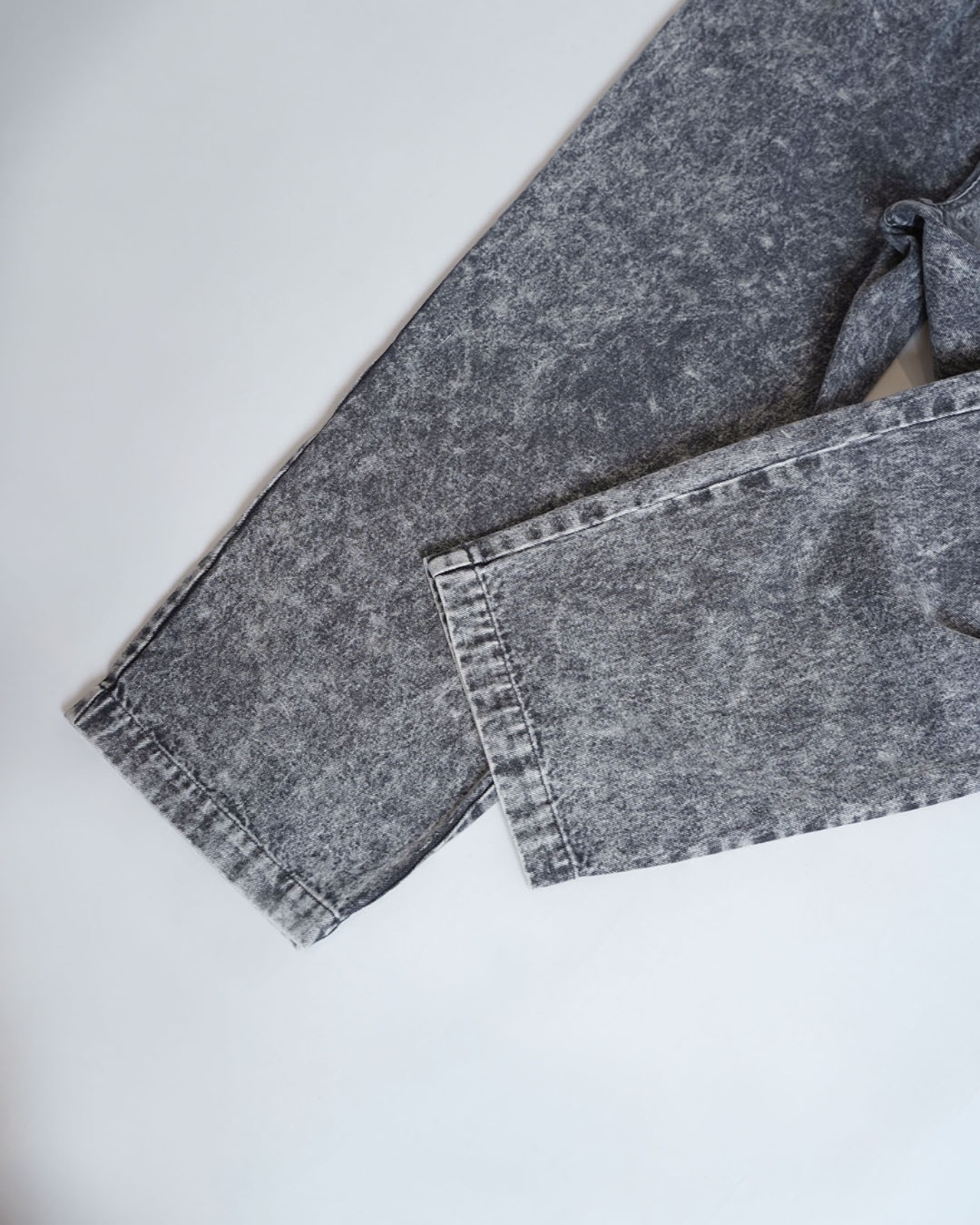 【#Re:room】TWO TUCK WIDE DENIM PANTS［REP321］