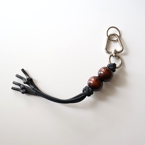 MIDTHINGS “ CHARM KEY CHAIN ( Brown*Black )”