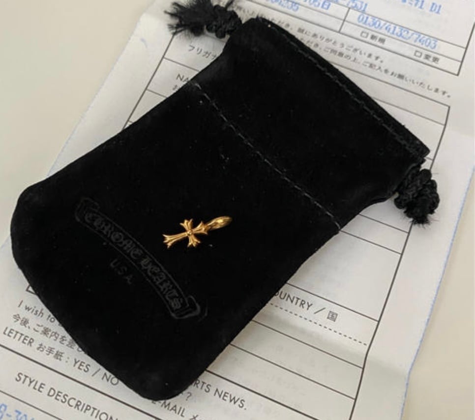 CHROME HEARTS クロムハーツ スタック クロス 18k