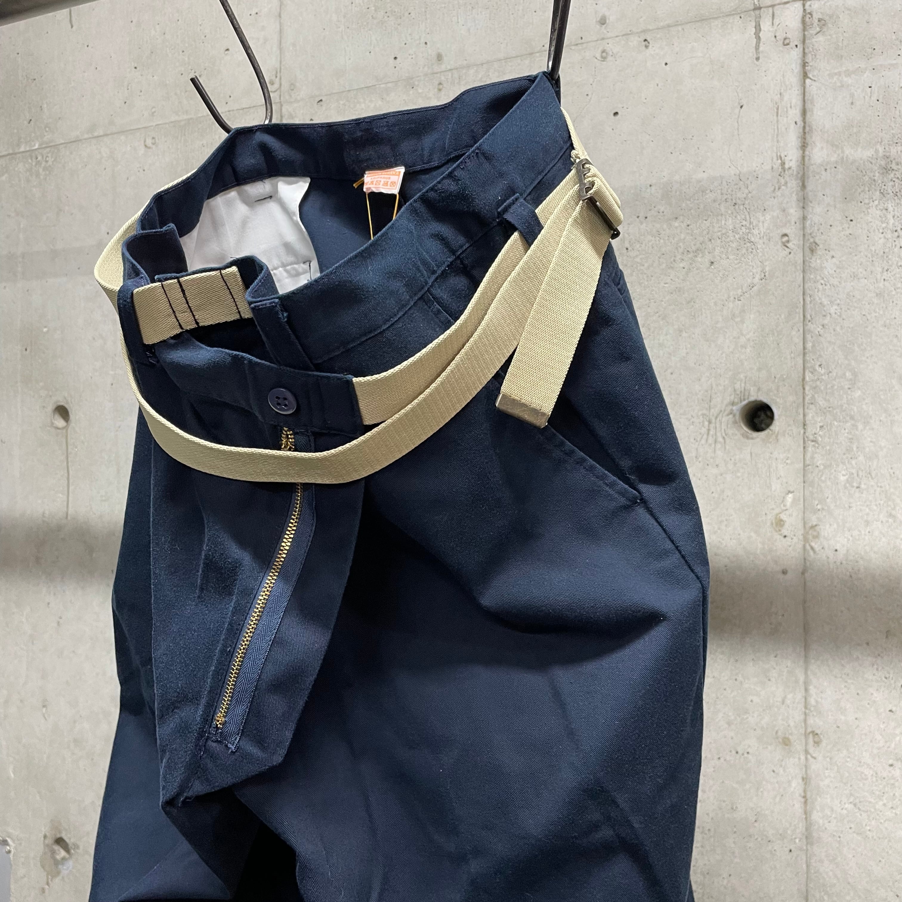 MAISON EUREKA】Ex.VINTAGE REWORK CHINOS_NAVY(M) | marfa store