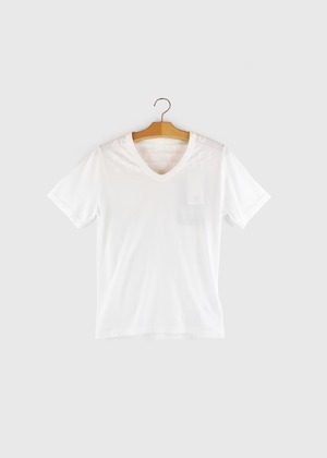MM⑥｜L20S-MM6-TS04M "Aids Charity T-shirt" WHITE