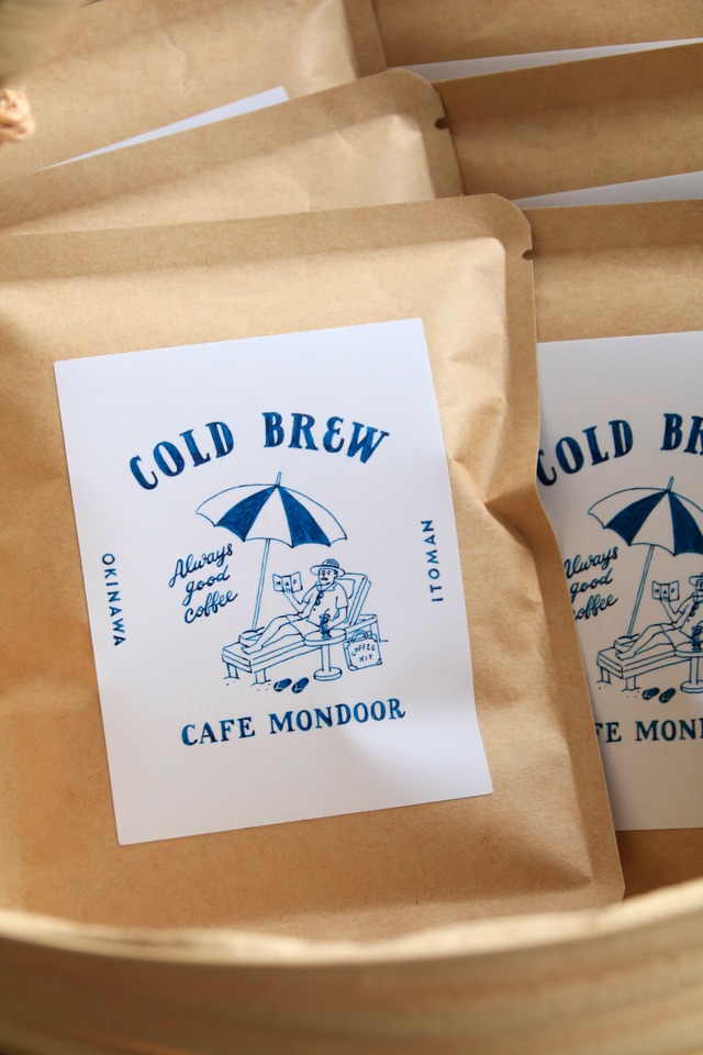 MONDOOR BLEND "水出し珈琲パック"