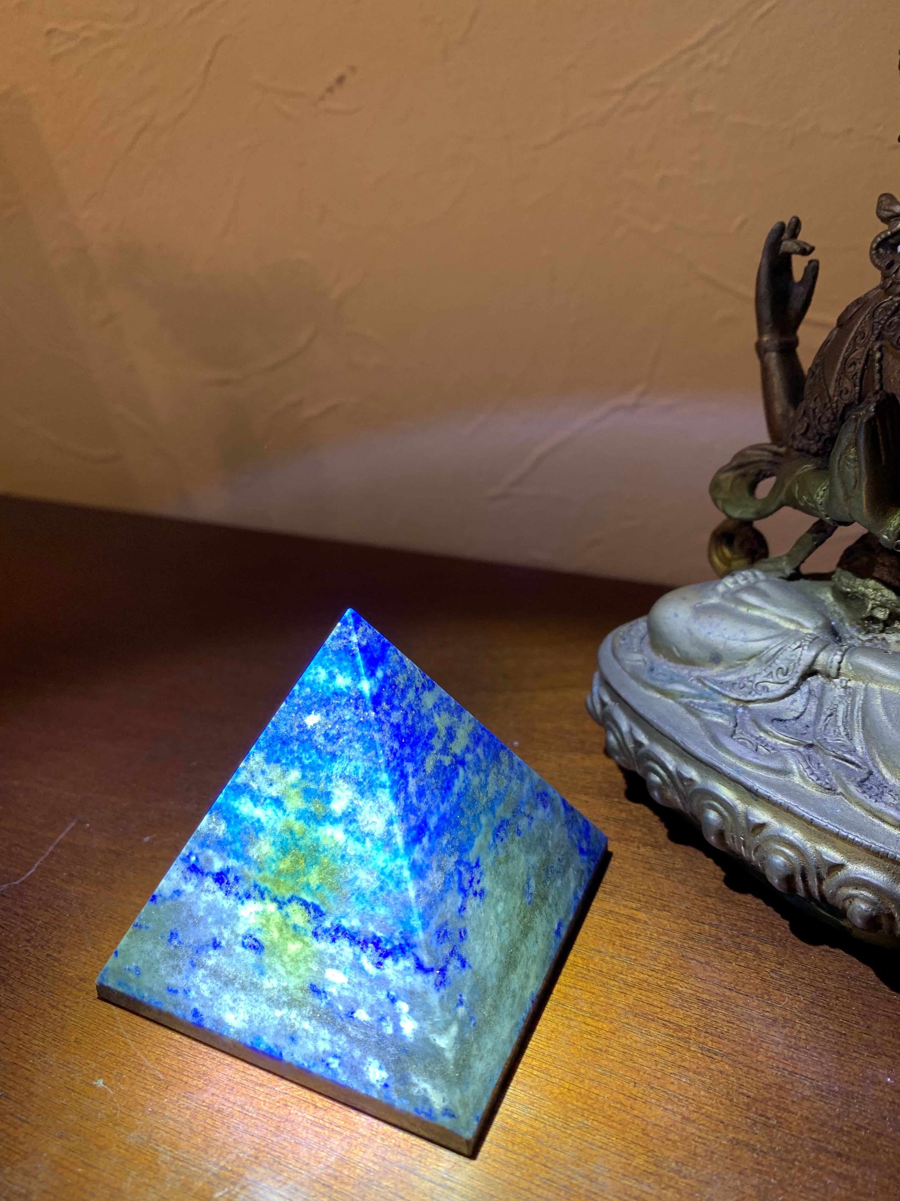 ラピスラズリ ピラミッド | パワーストーン・猫の魔法使い