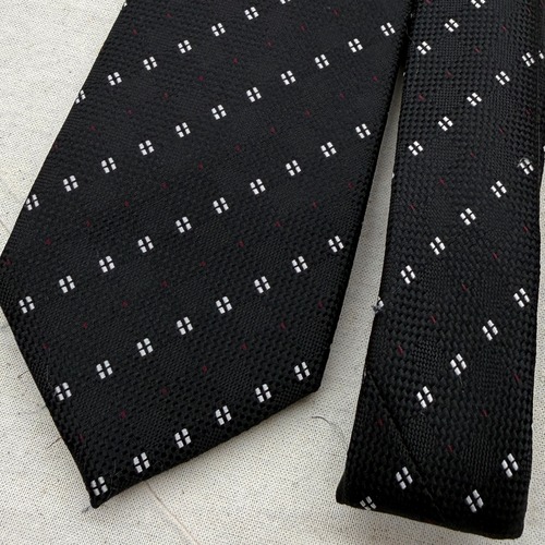 OR HOUSE necktie ネクタイ 黒 n-323