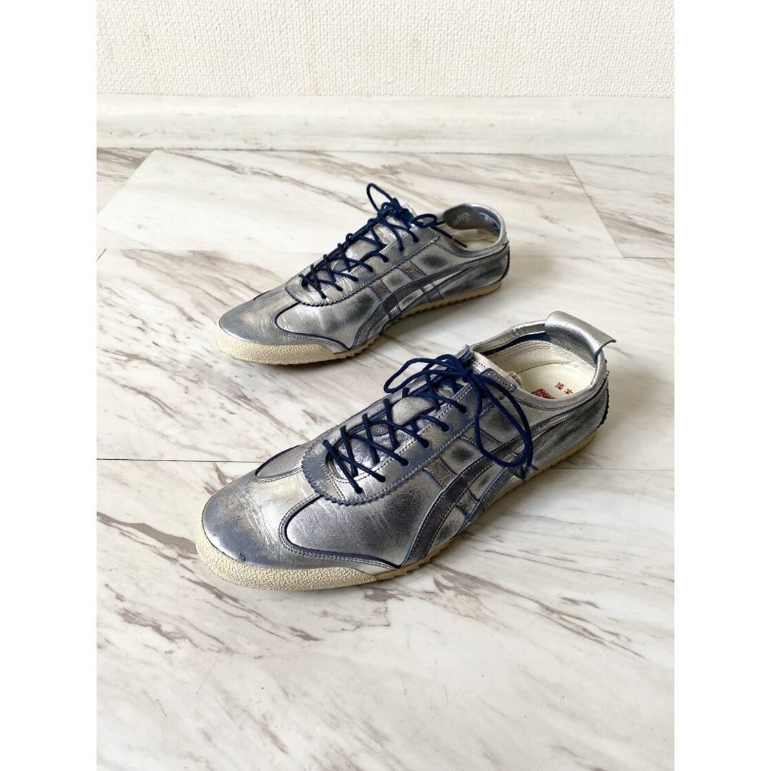 Onitsuka Tiger MEXICO 66 deluxe silver coating sneaker 