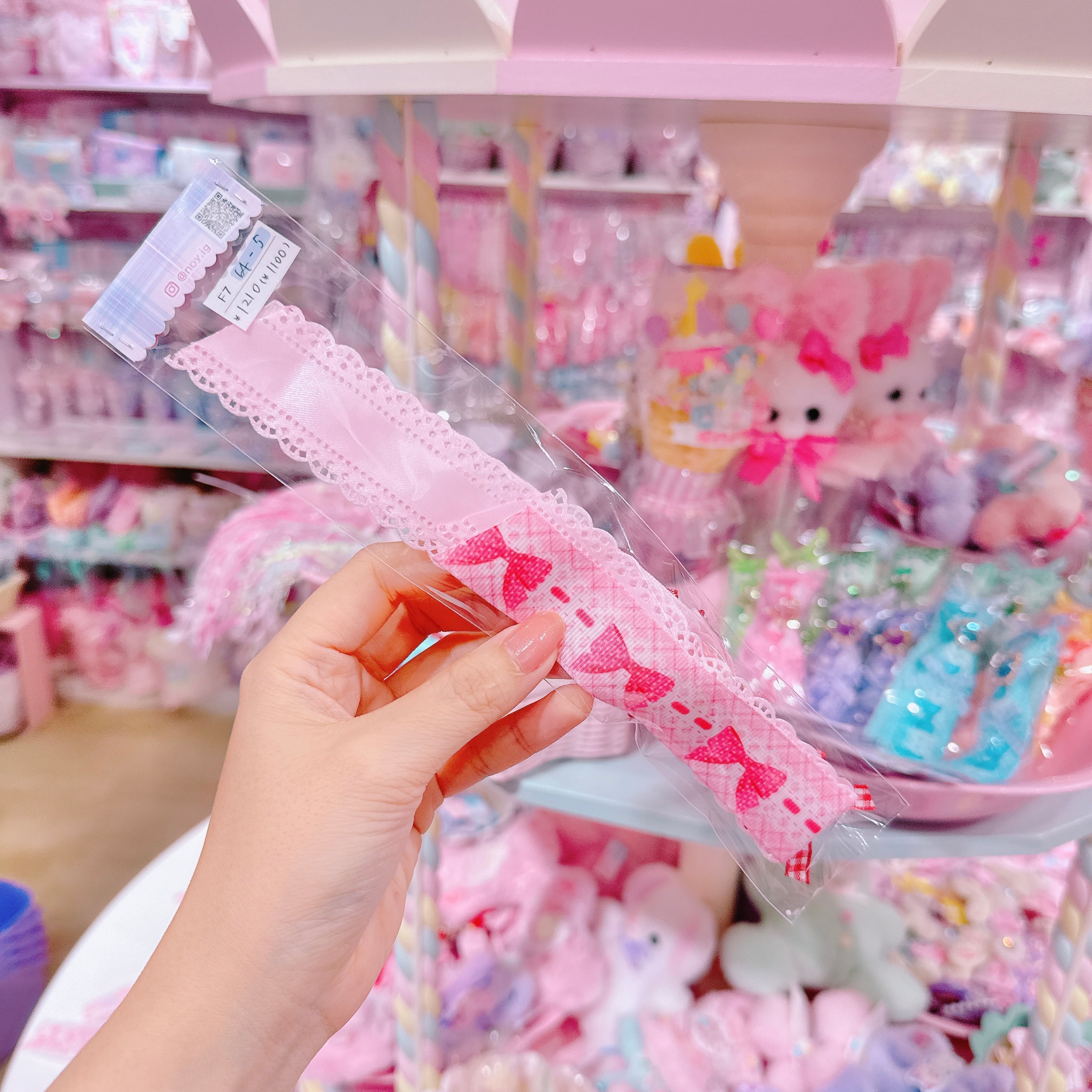 【F7】64-5推し活ポニーオーヘアクリップ