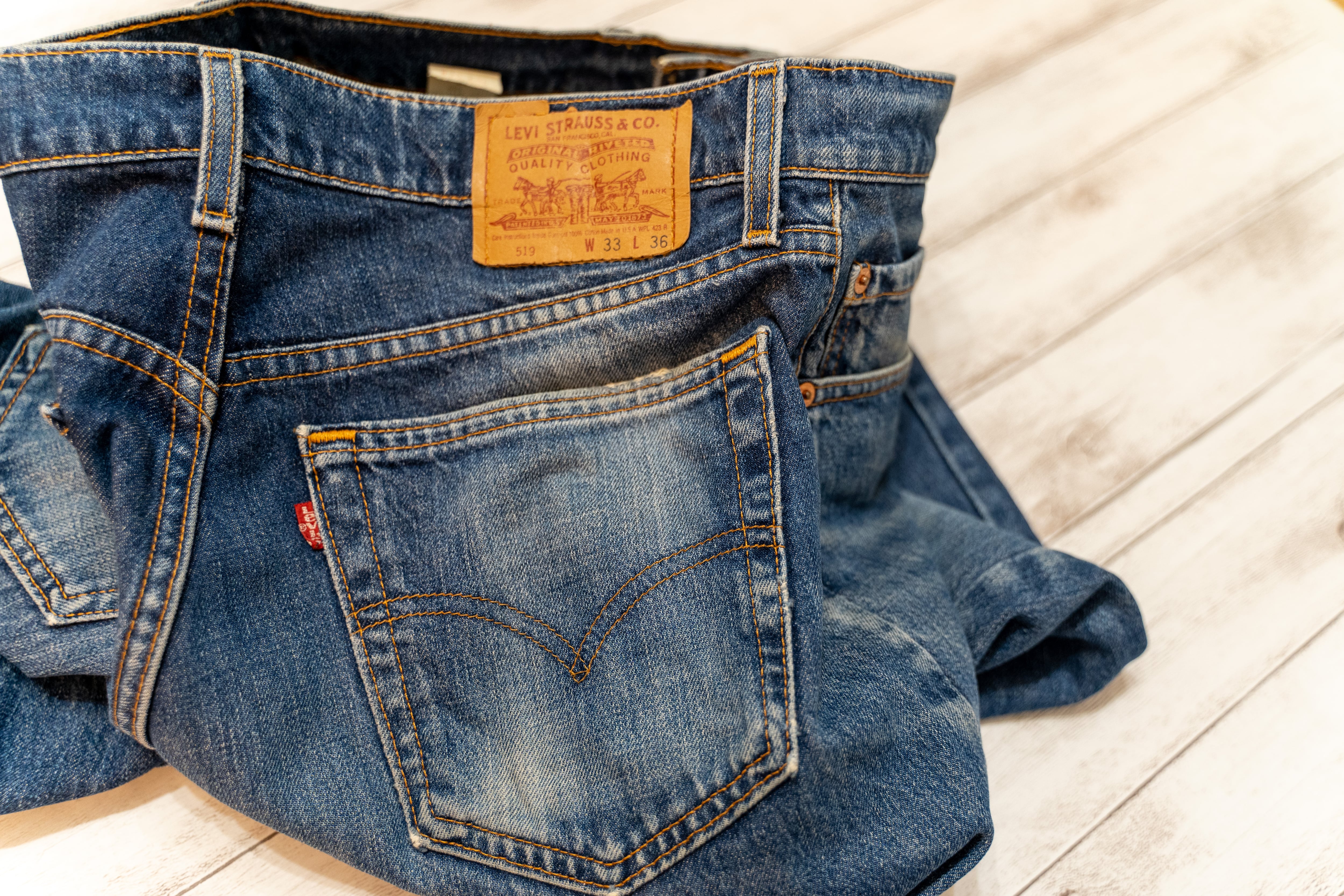 ＊6411 90s levis リーバイス　519 USA デニムパンツ w31