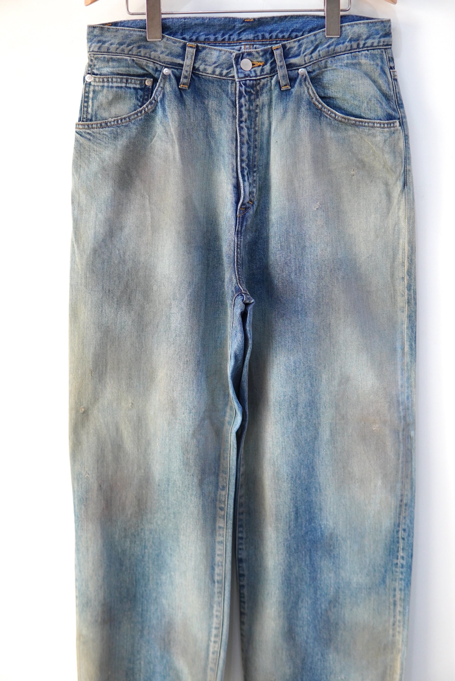 #08 MIDDLE STRAIGHT 5P DENIM PANT　SIZE1 ANCELLM / #08 MIDDLE STRAIGHT 5P DENIM PANTS / ANC-#08-26AW-A | POETRY