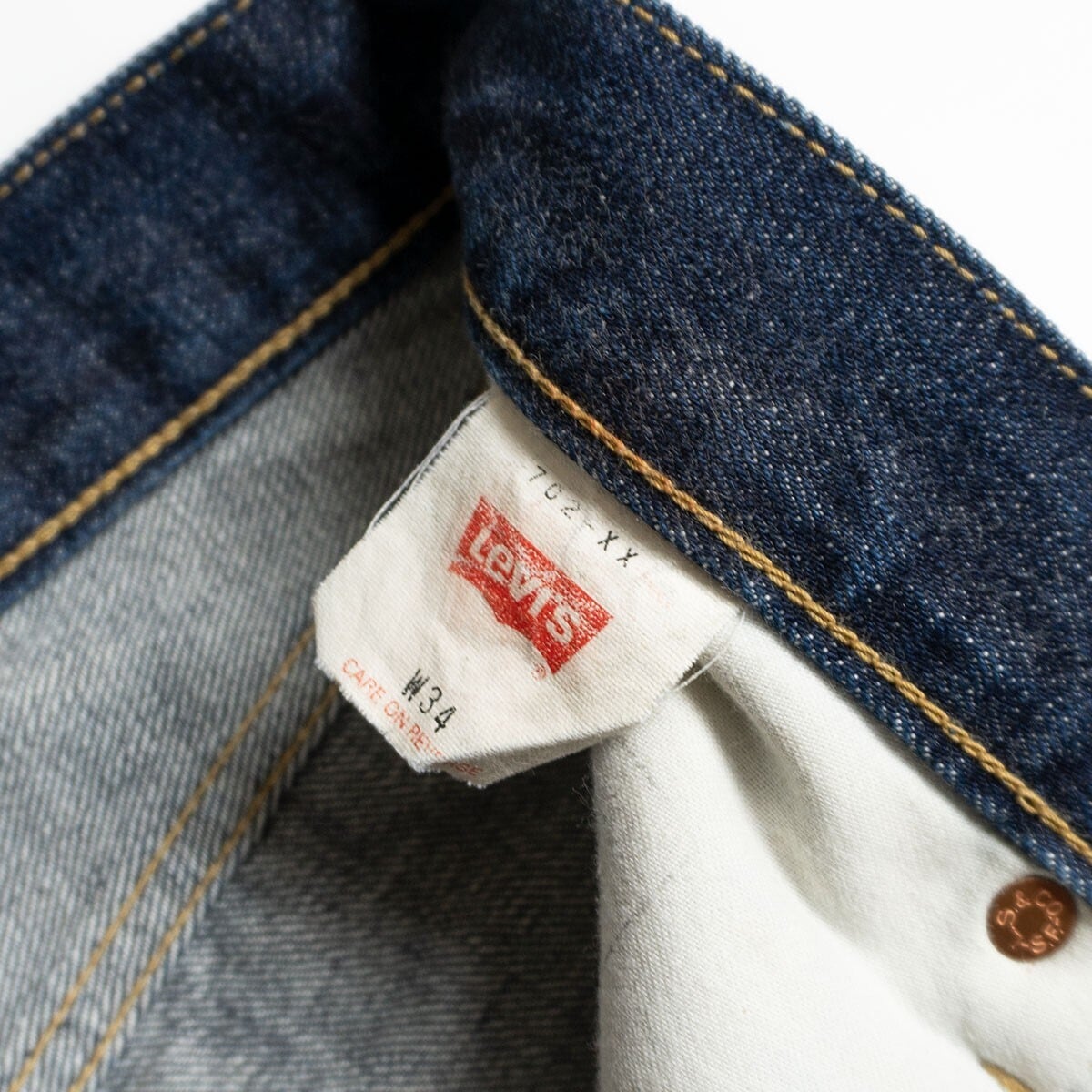 美品/濃紺】 LEVI'S 【 702XX ビッグE デニムパンツ 】34×36 旧日本製