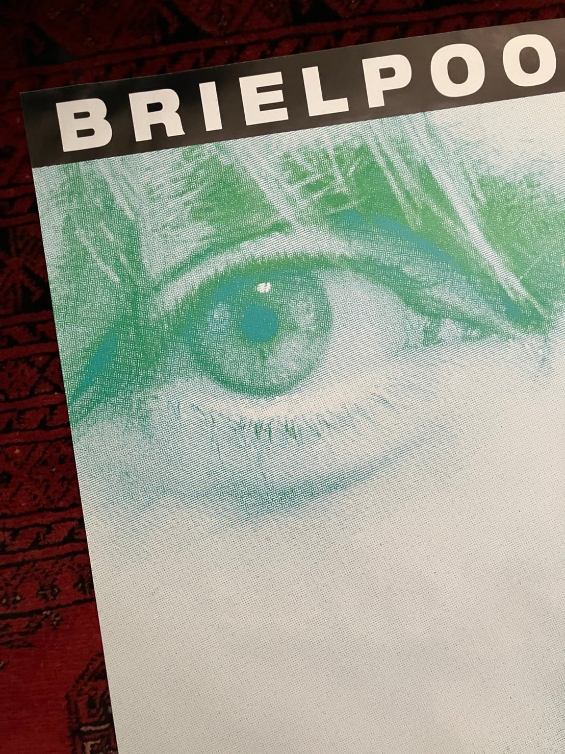 1990/Iggy Pop/Brick By Brick Tour プロモーションポスター | woodmarquee