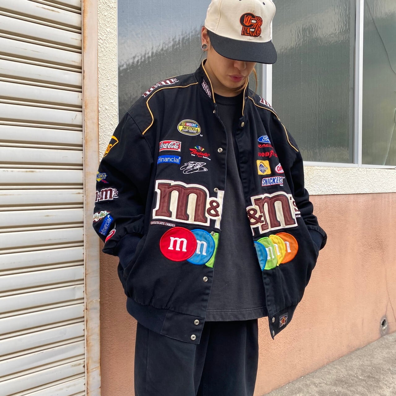 jh designレーシングジャケット m&m-