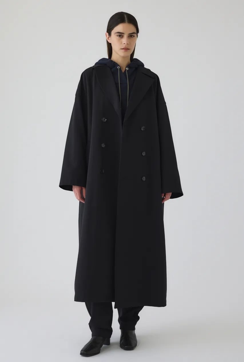 ダブルブレストロングコート By：SAINT LAURENT（サン ローラン） | Pay ID