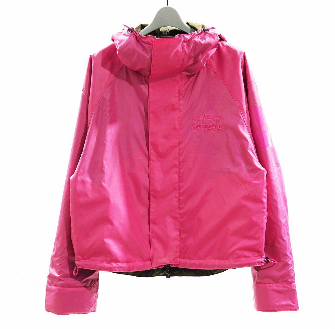 ジャケット・アウター NONTOKYO x WILDTHINGS REVERSIBLE JACKET REVERSIBLE DENALI JACKET feat.Wild Things (KHAKI×PINK) – NON TOKYO