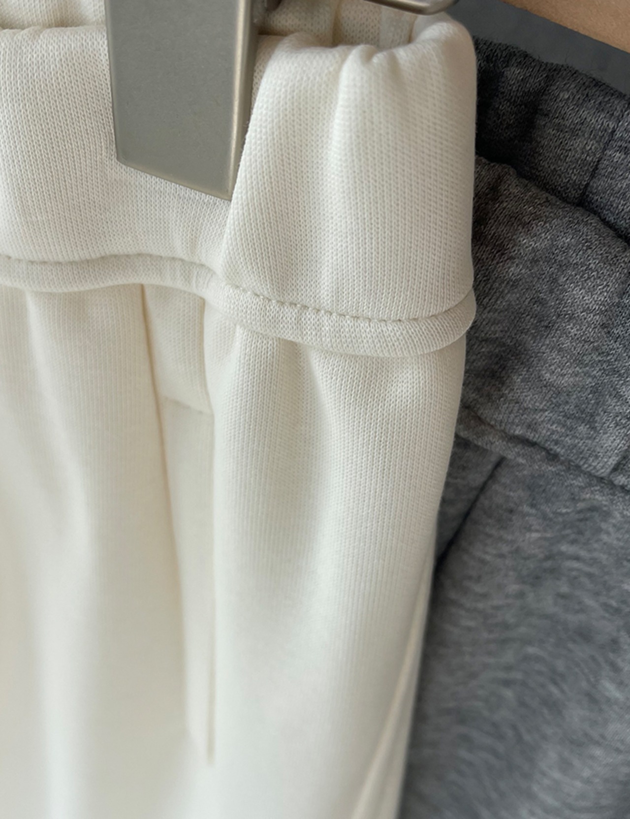 【裏起毛なし！】Pin-tuck Jogger Pant_Ivoryのみ