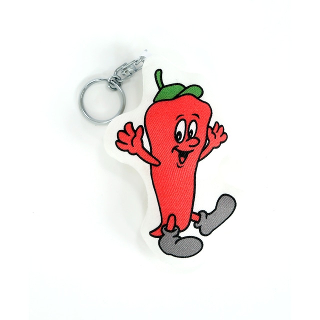 One Family / Cushion Keychain / Red Chili