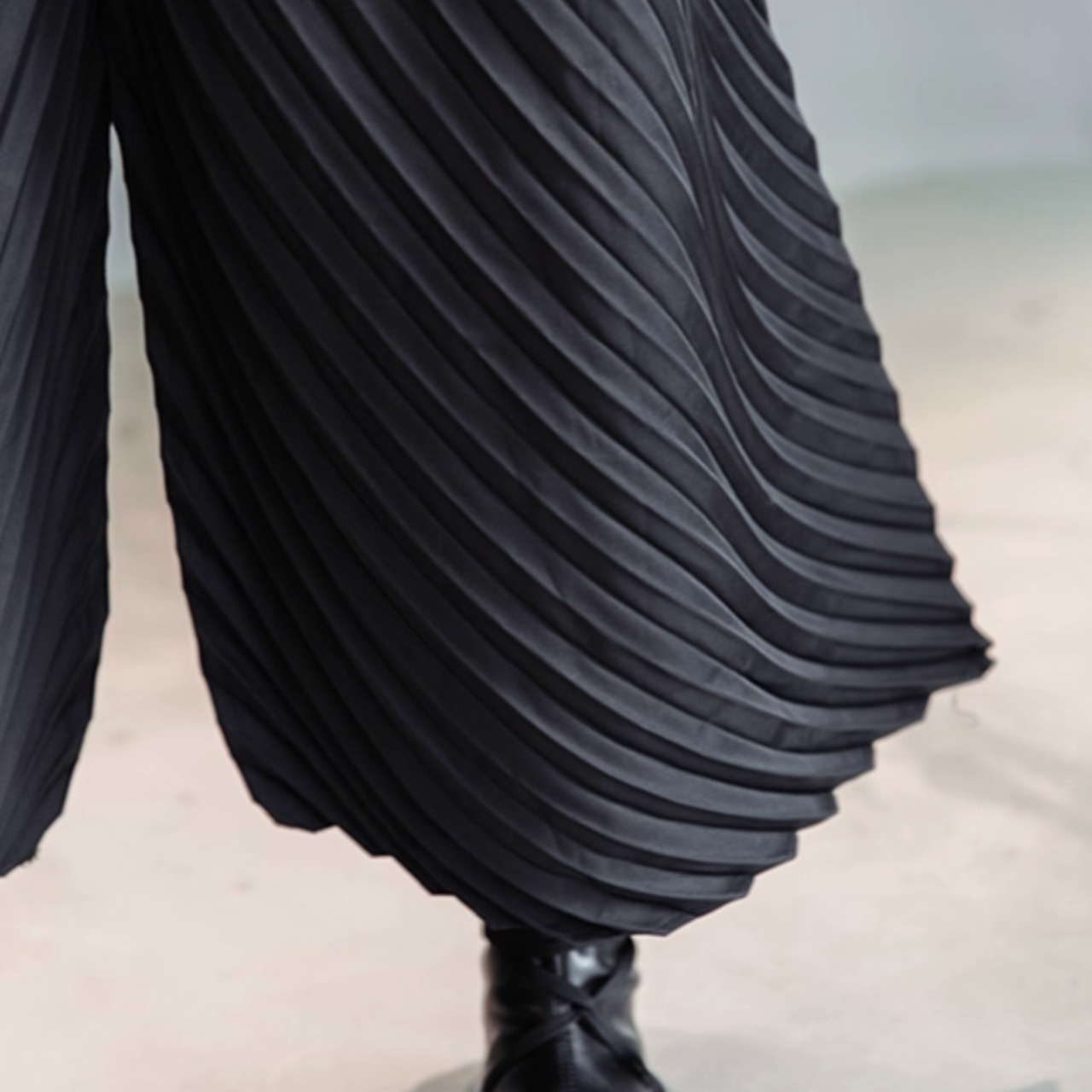 Wrinkled, relaxed casual suit pants (ME146)