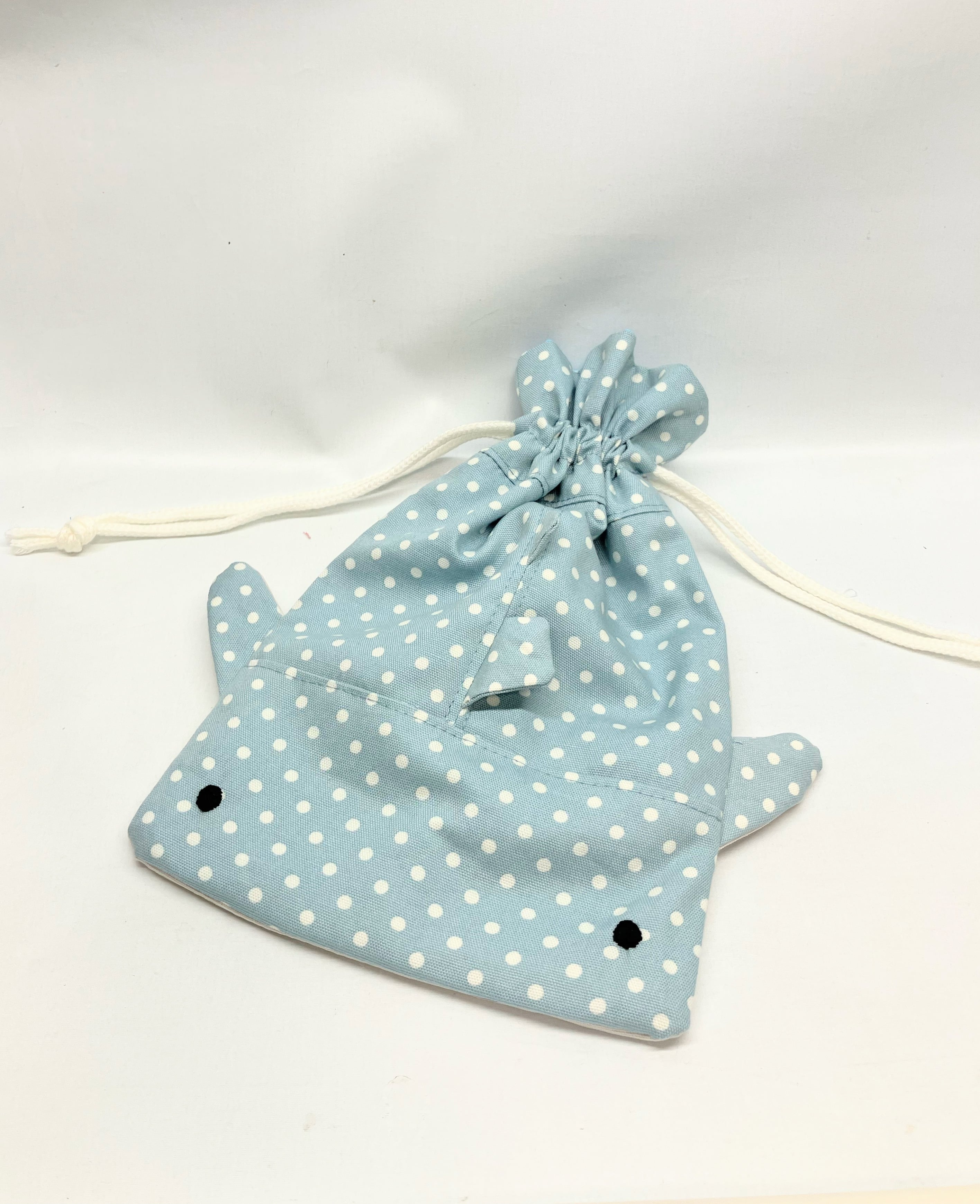 ふぐ　ショルダーバッグ　ポーチ　ハンドメイド　河豚 ハコフグ フグ 巾着袋 お弁当袋｜とりさん工房ーかわいいハンドメイド