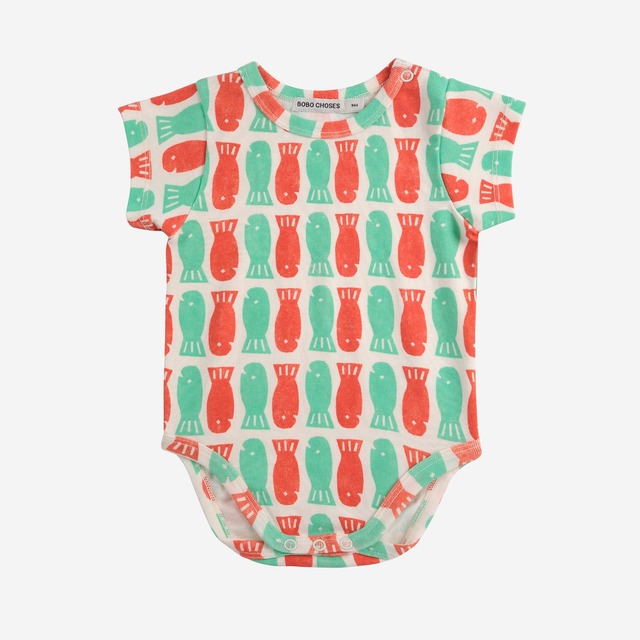 《BOBO CHOSES 2025SS》Lucky Fish all over body / multicolor / 9M・12M