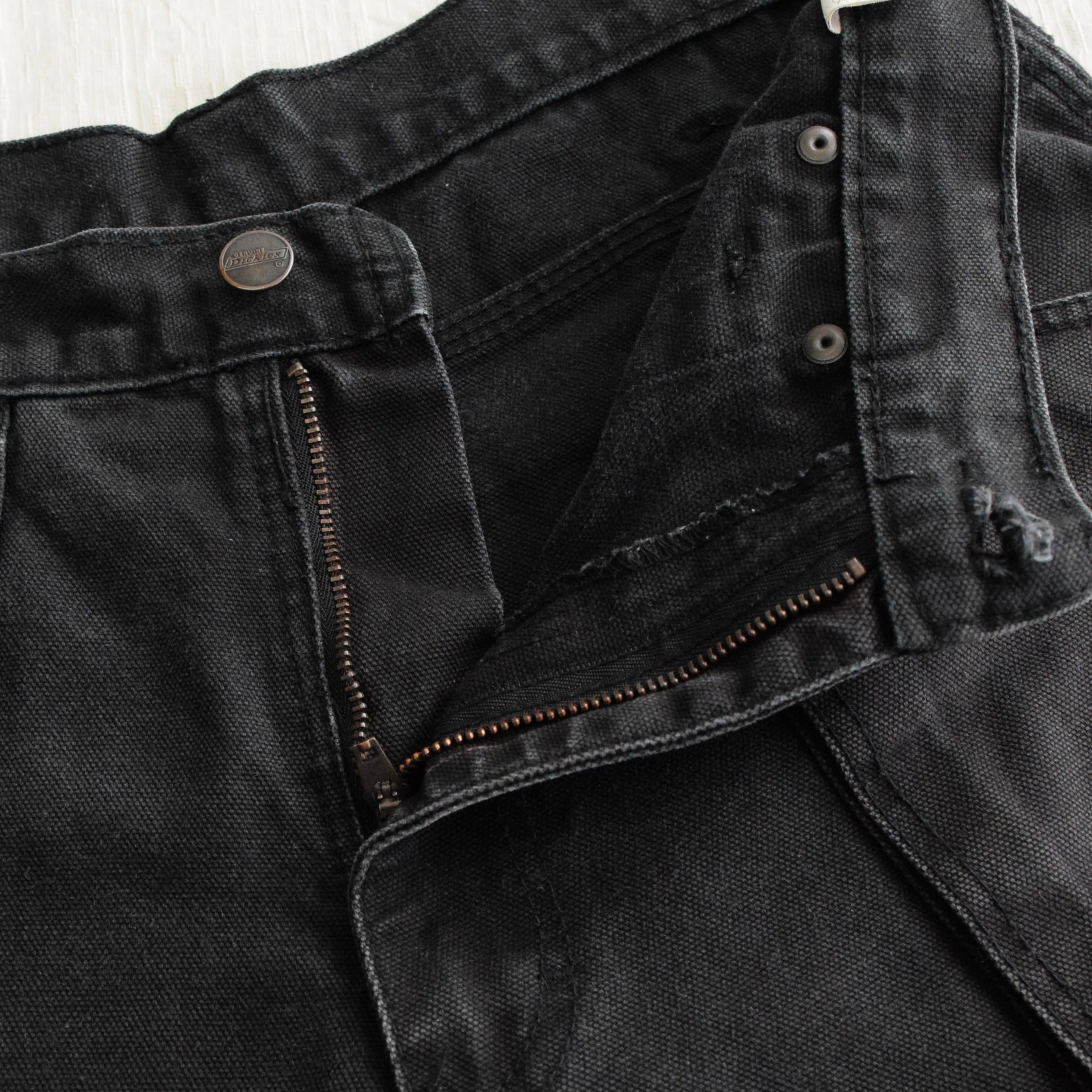 Dickes ダブルニーダックパンツ メンズW32L30 ディッキーズ ブラック