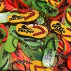 Del Taco Beach Sandals Key Chain