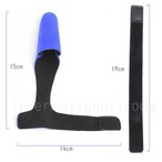 釣り竿キャップカバー 保護 ロッドカバー ベルト付き 竿先ガード フィッシング 竿袋 コンパクト 軽量 マジックテープ 収納 携帯 破損防止【cw-a-5814】