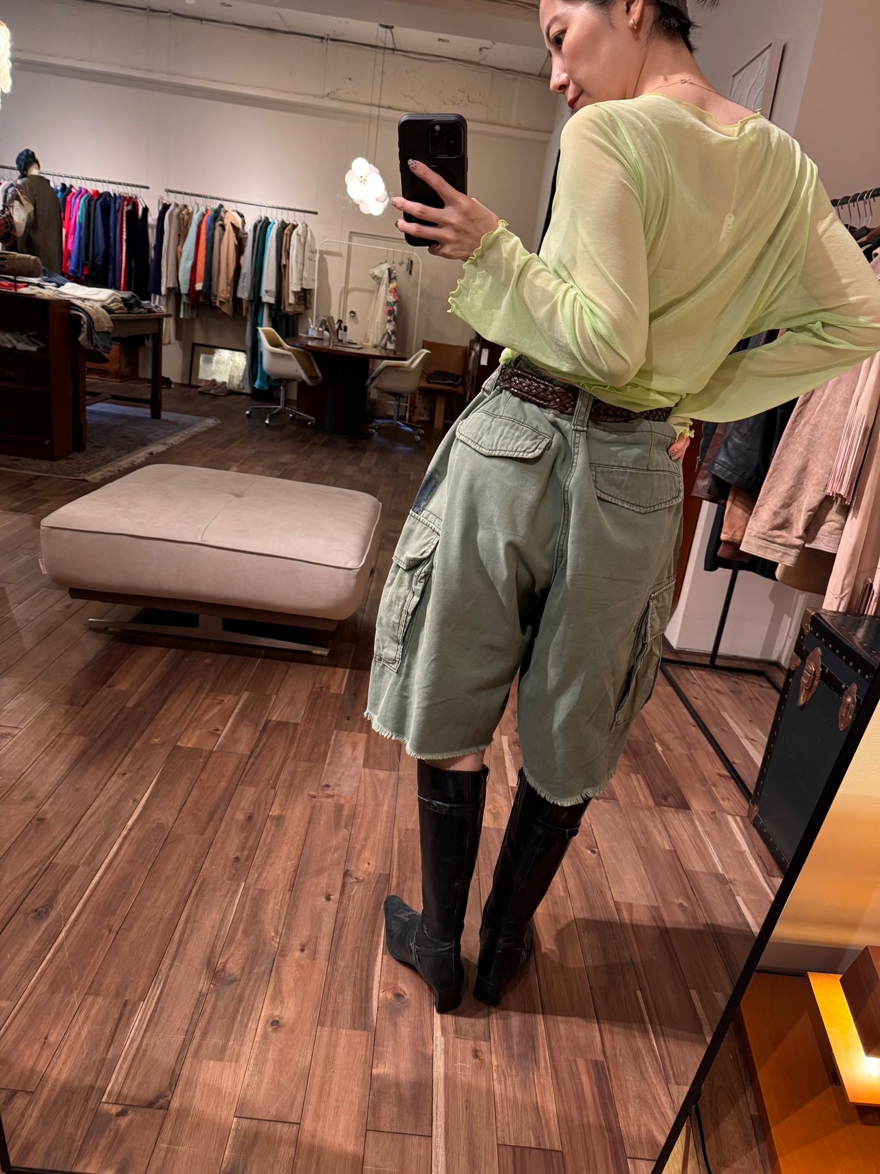 RALPH LAUREN DENIM&SUPPLY カーキハーフパンツ