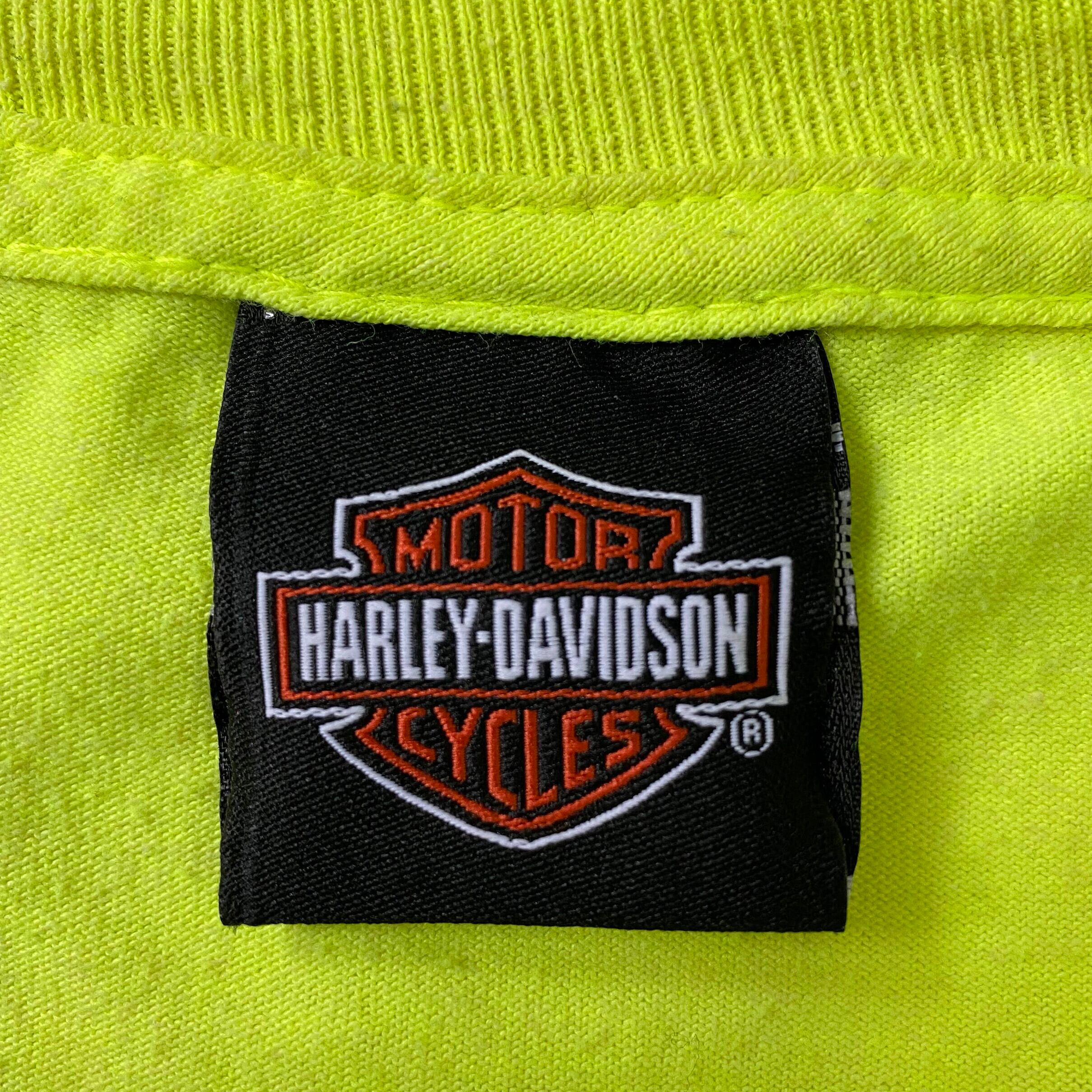 特売 00s エグ雰囲気 古着 フェード タンクトップ Davidson Harley