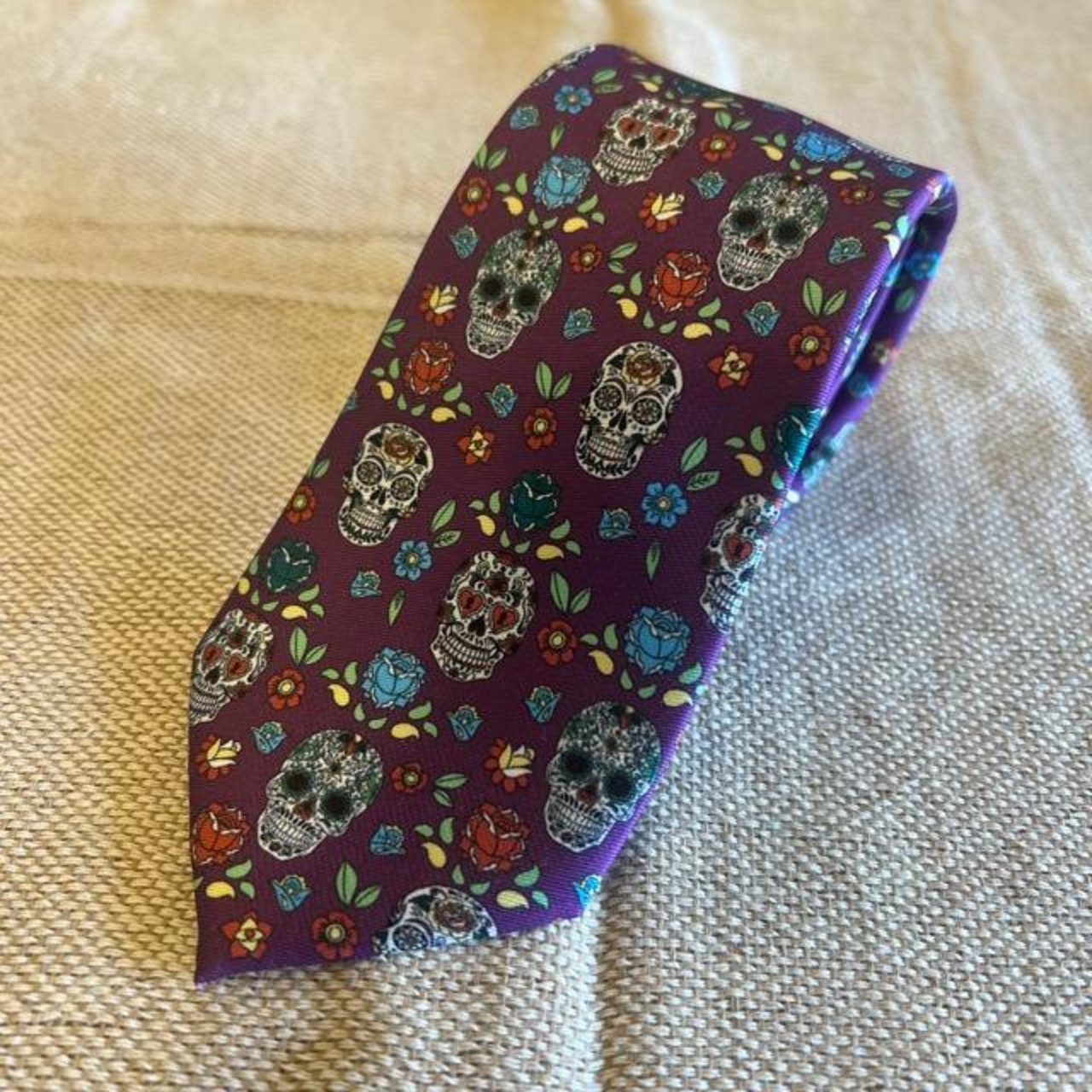 TOPANGA Accessory Calavera ヘリテージタイ　カラベラ　スカル　メキシコ　ネクタイ　プレゼント　フォーマル　カジュアル　クラシック　ヴィンテージ　